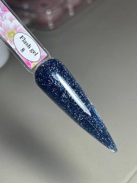 Gel Flash #8 15ml (світловідбиваючий) GFL-8 фото
