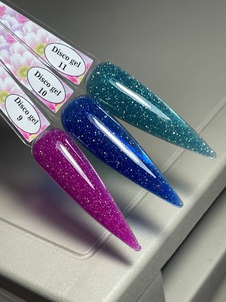 Gel Disco #9 15ml (світловідбиваючий) GDS-9 фото